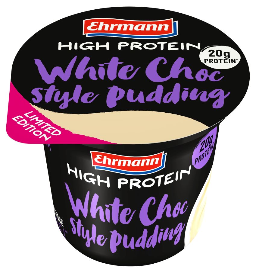 Pudding proteinowy biała czekolada