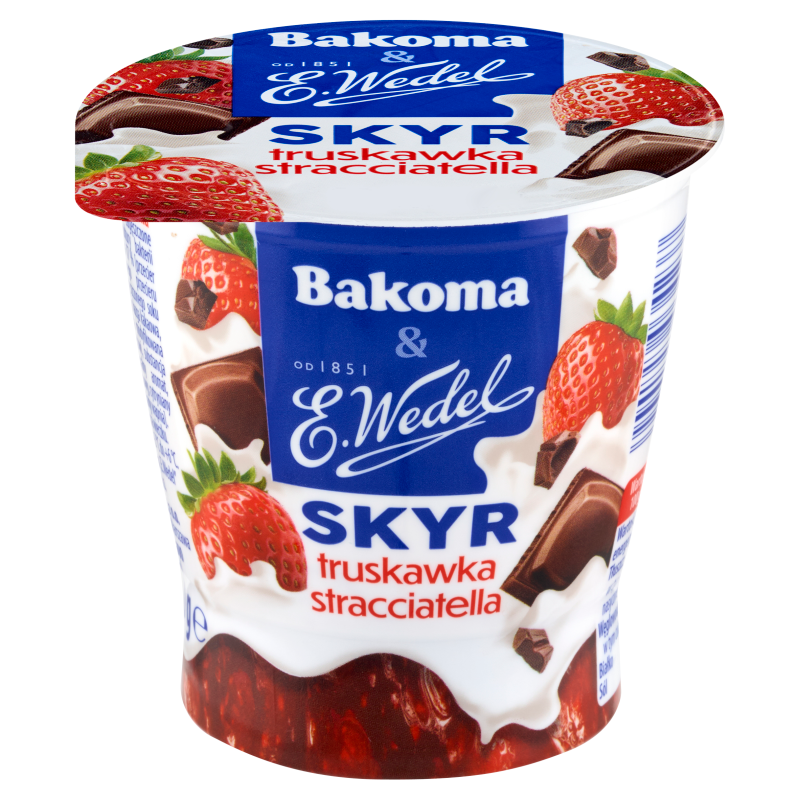 Jogurt Skyr truskawka stracciatella