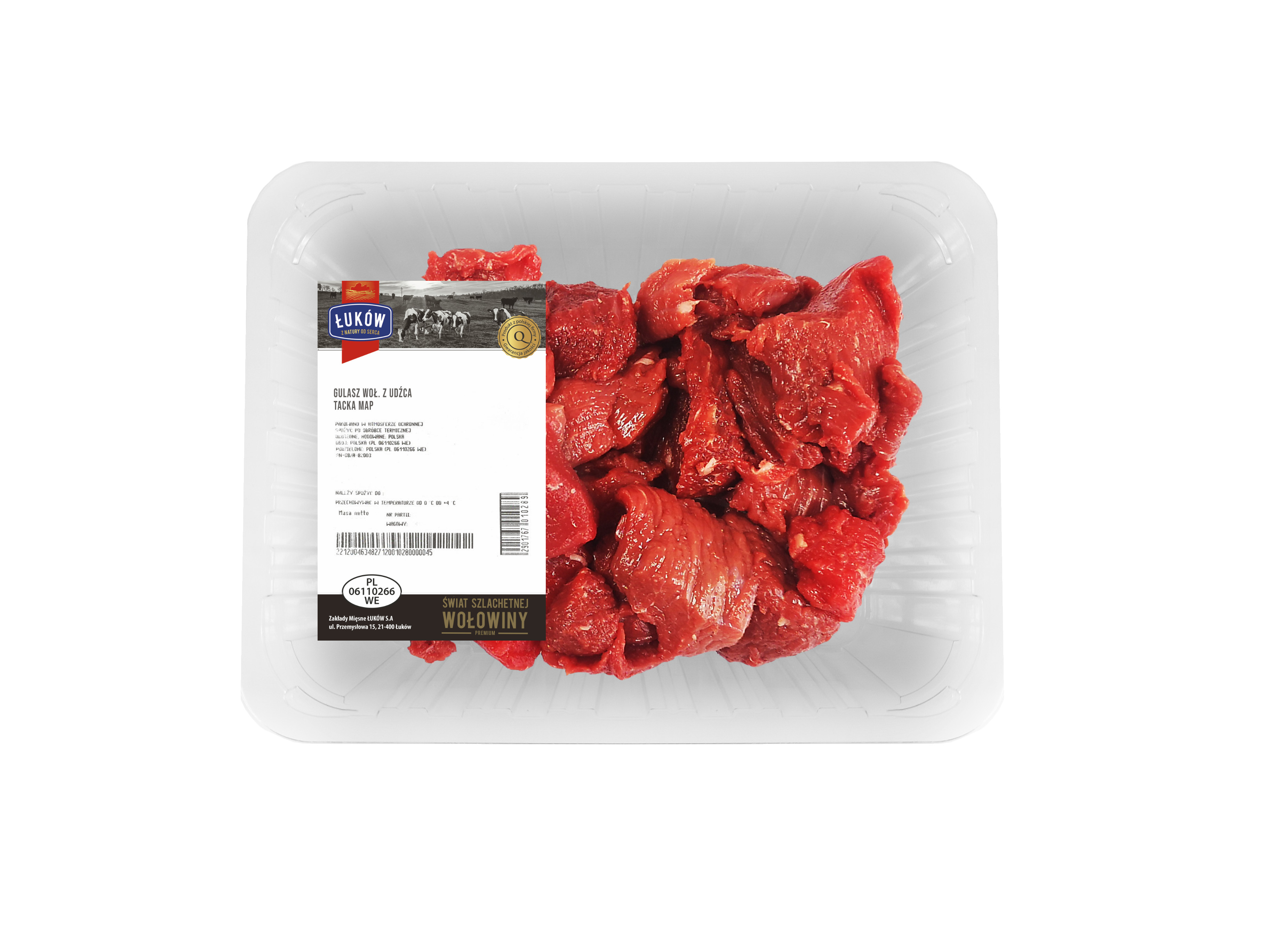 Mięso z udźca wołowego na gulasz (400g-600g)
