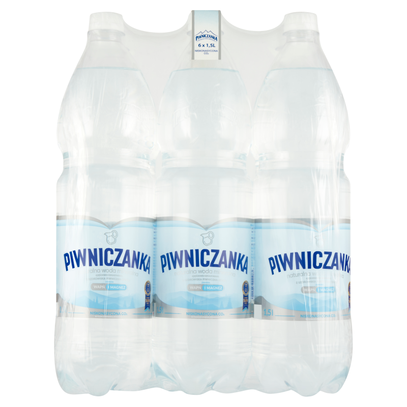 Woda mineralna częściowo odgazowana - Niskonasycona CO2
