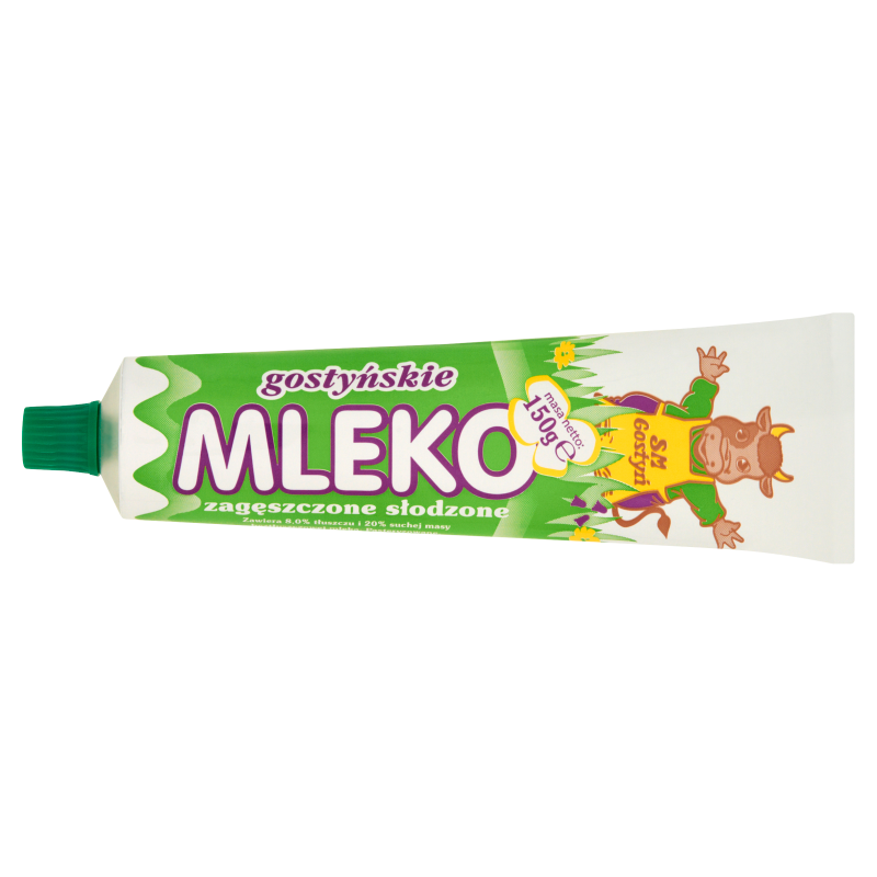 Mleko zagęszczone słodzone w tubie