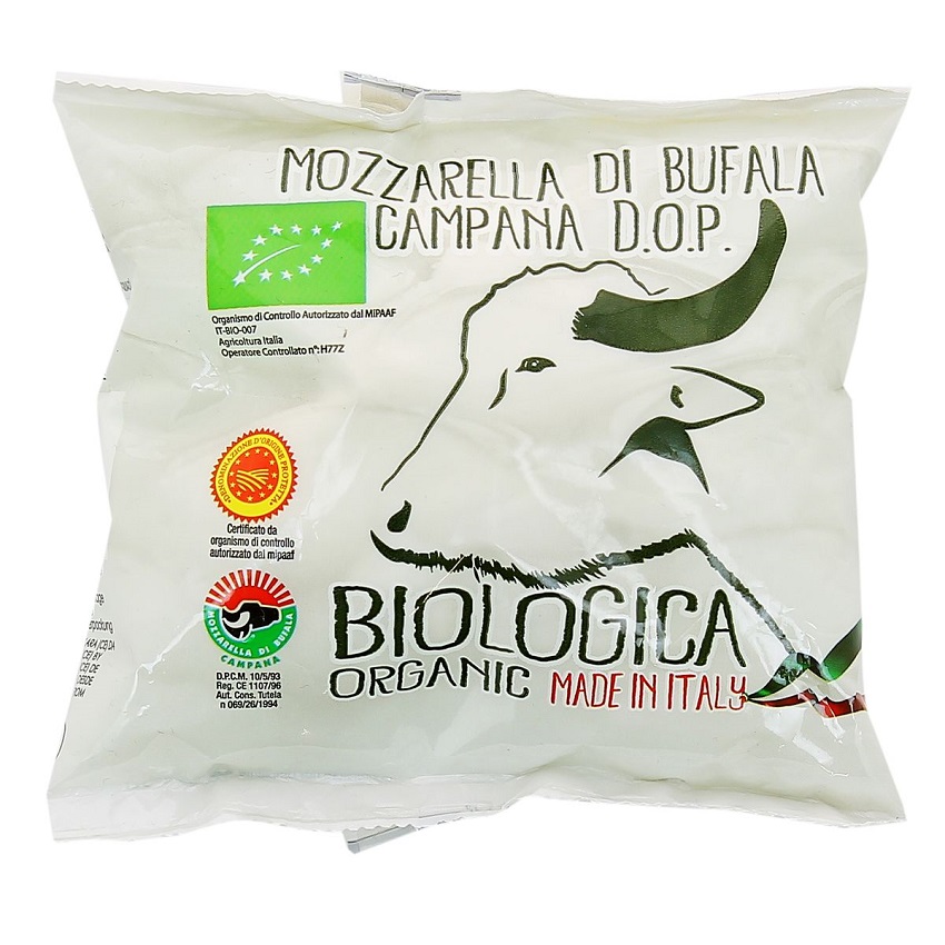 Mozzarella di Bufala Campana DOP (z mleka bawolego) BIO