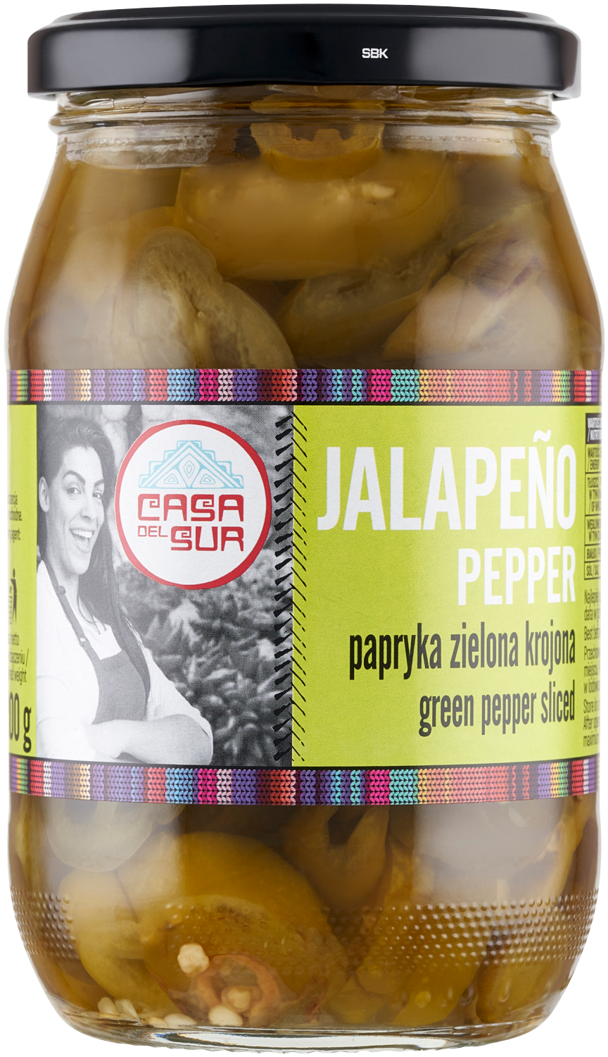 Papryka jalapeno zielona (krojona)