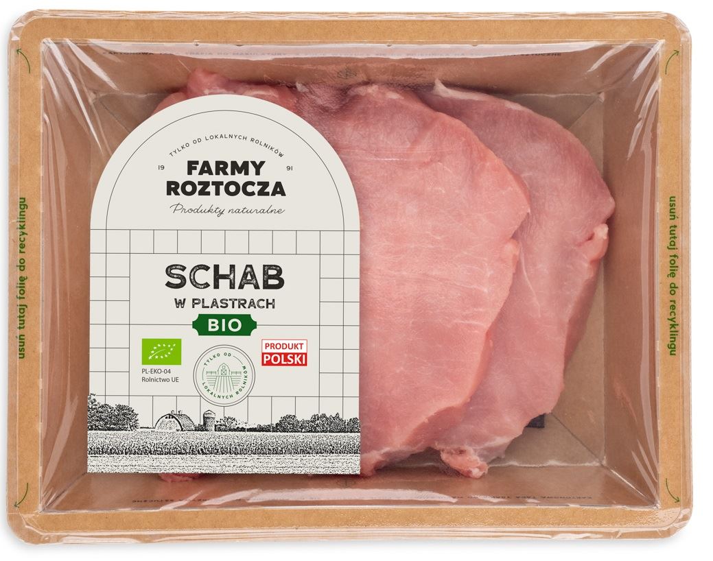 Schab wieprzowy w plastrach BIO