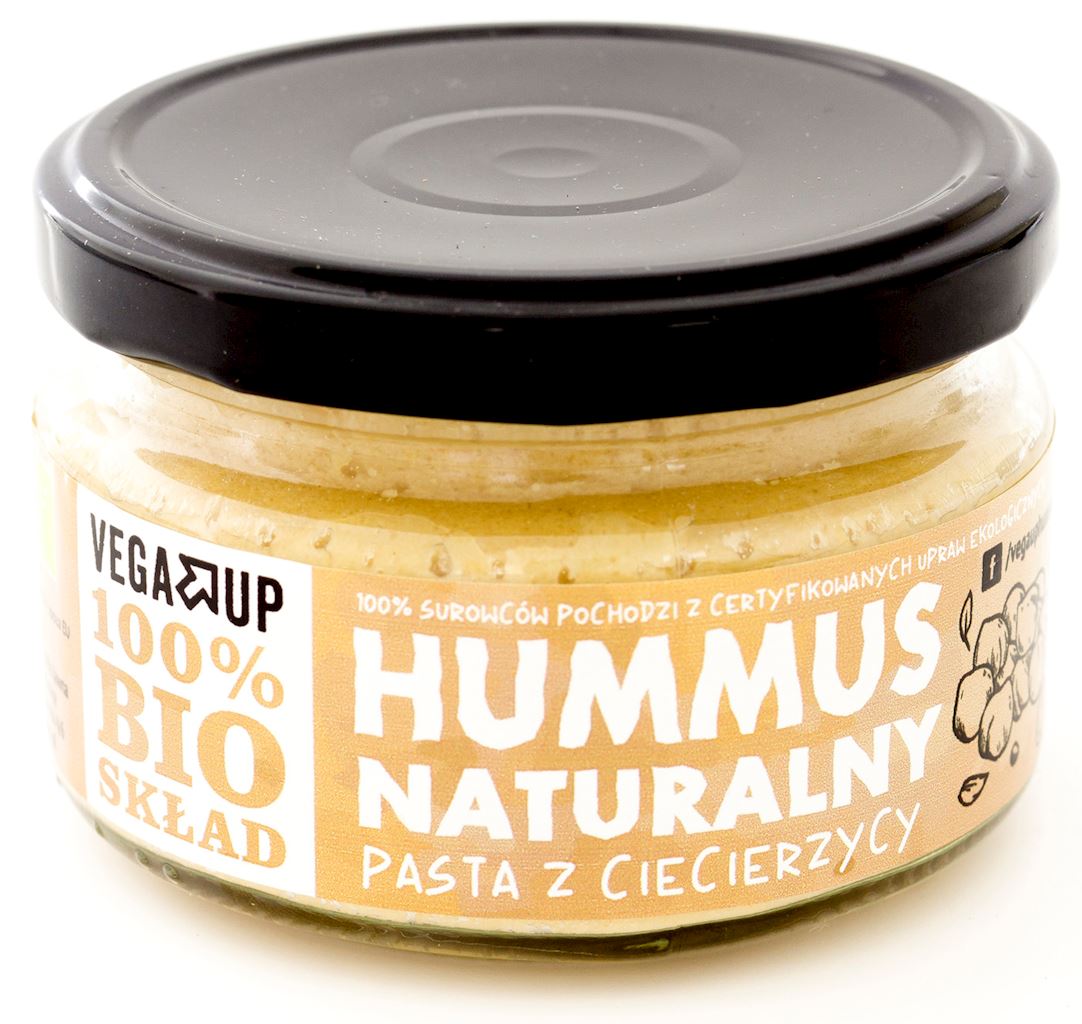Hummus naturalny (pasta z ciecierzycy) BIO