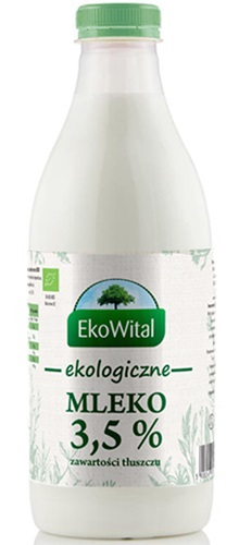 Mleko 3,5% tłuszczu BIO