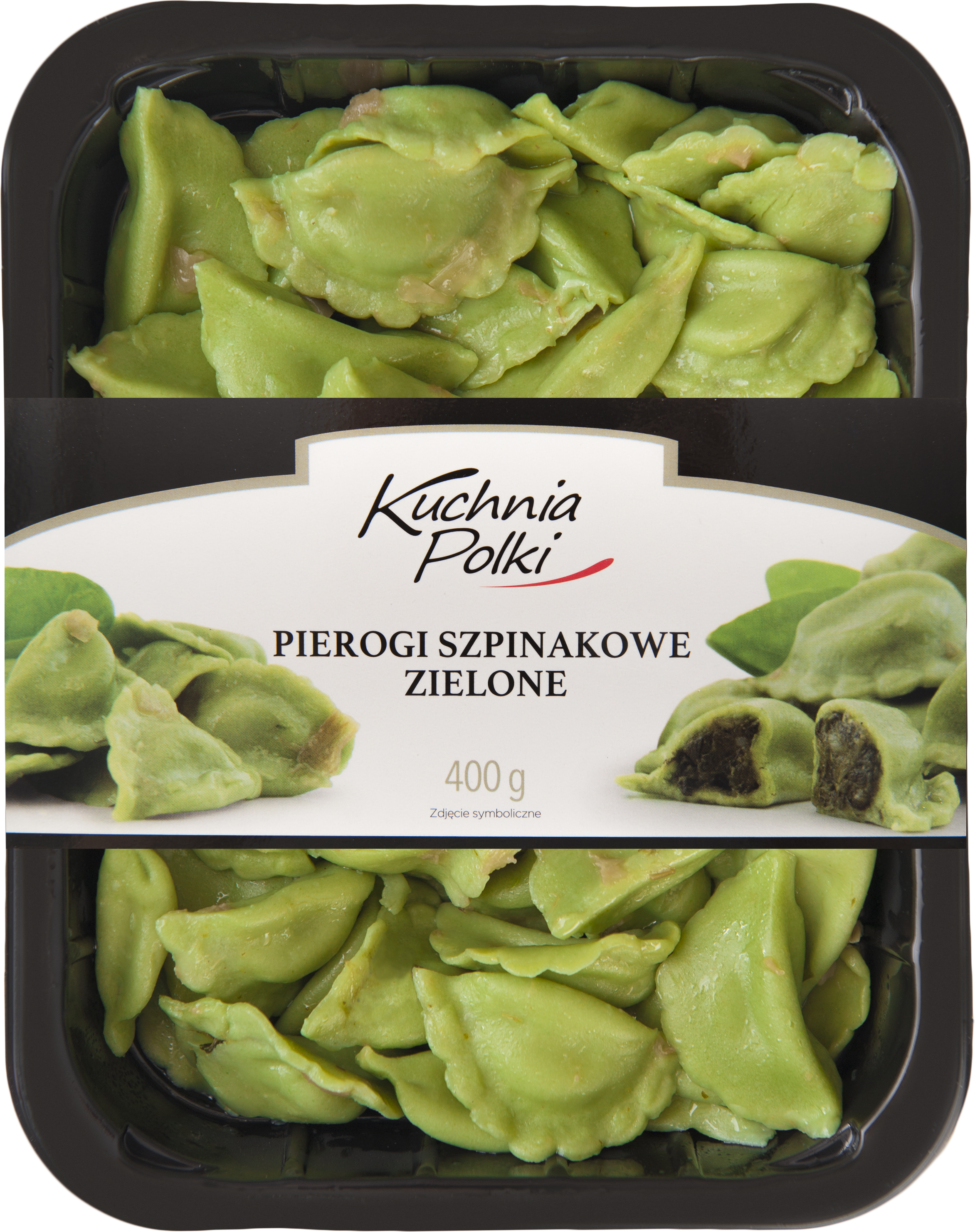 Pierogi szpinakowe