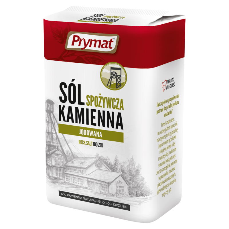 Sól kamienna spożywcza jodowana