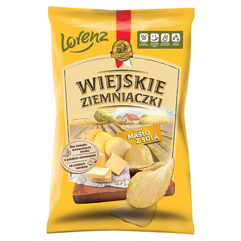Chipsy ziemniaczane Masło z solą