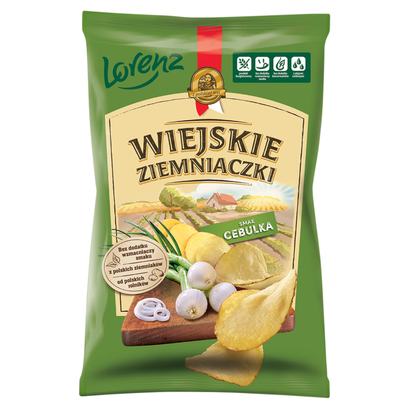 Chipsy ziemniaczane o smaku cebulki