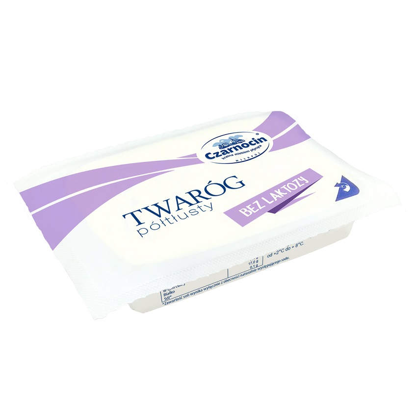 Twaróg półtłusty bez laktozy