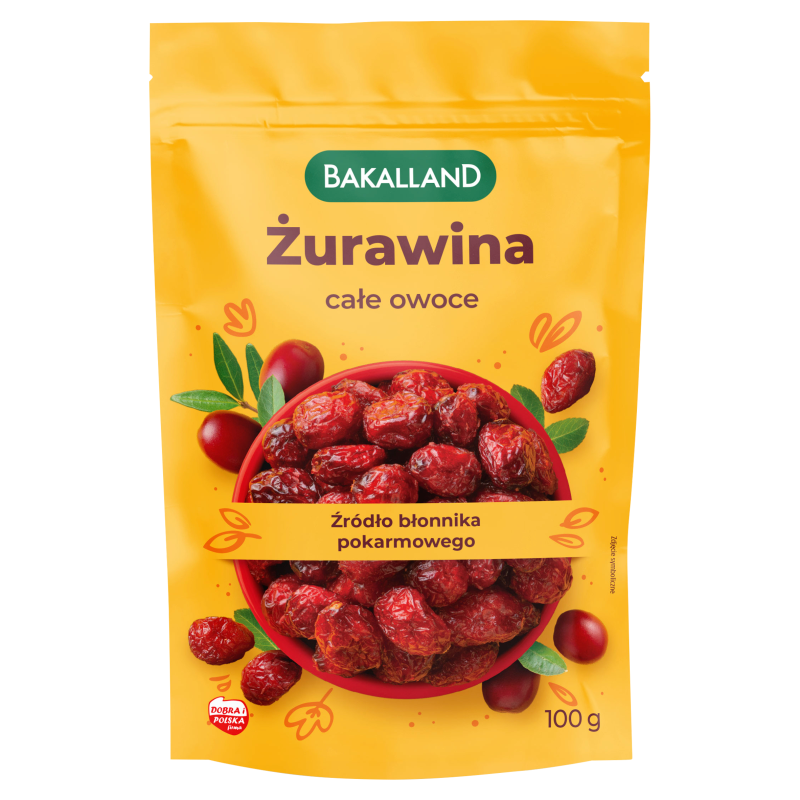 Żurawina (całe owoce)