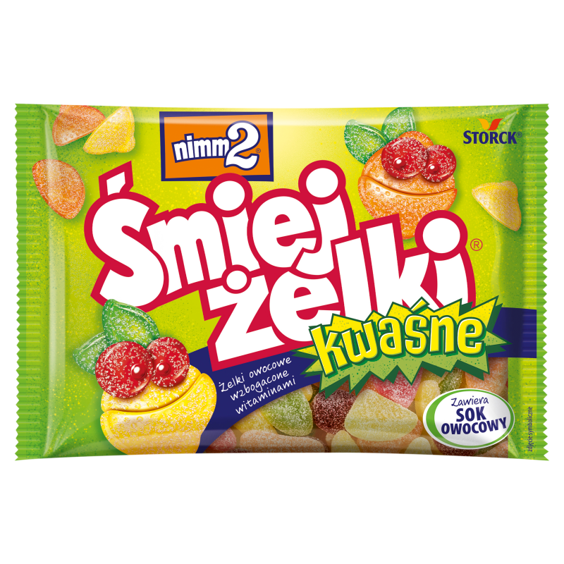 Kwaśne żelki owocowe