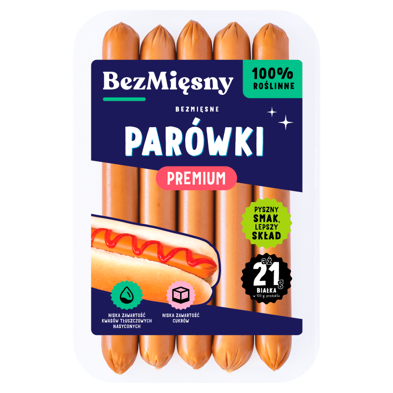 Bezmięsne Parówki Premium