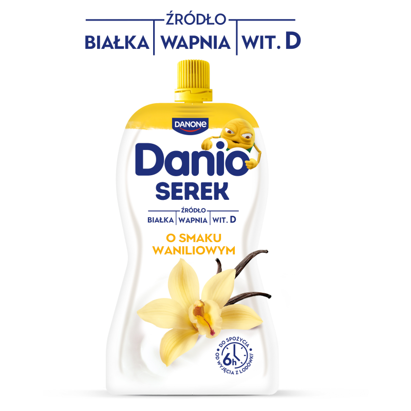 Serek Homogenizowany Waniliowy w saszetce