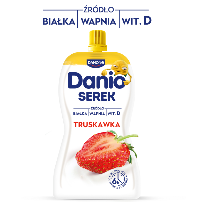 Serek Homogenizowany Truskawkowy w saszetce