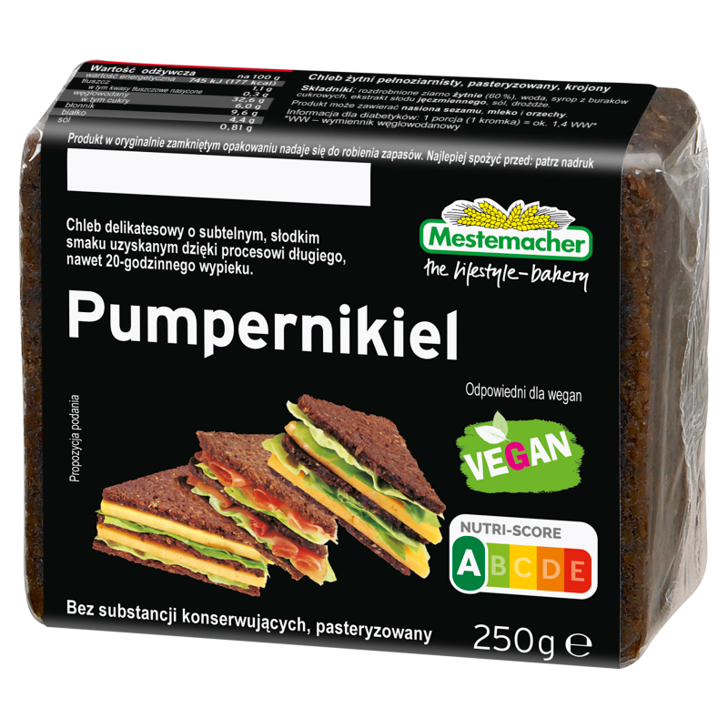 Chleb pumpernikiel
