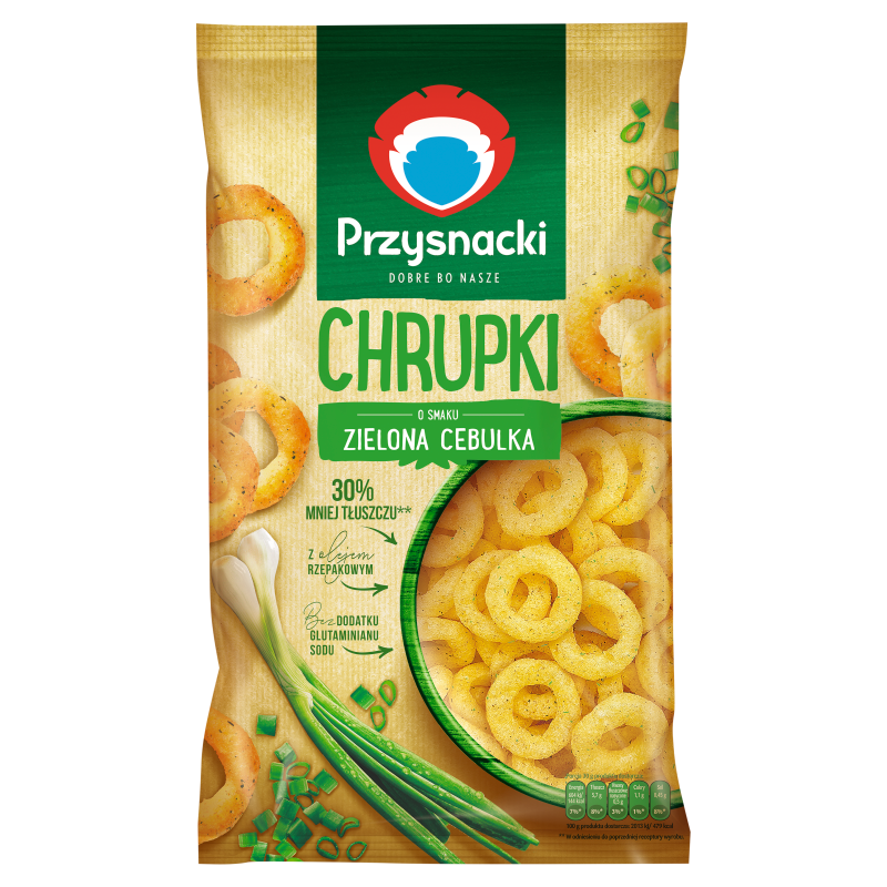 Chrupki zielona cebulka