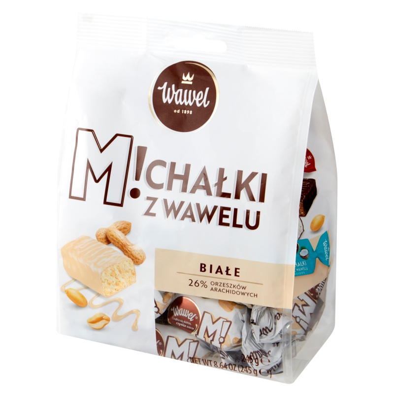 Cukierki w czekoladzie Michałki Białe