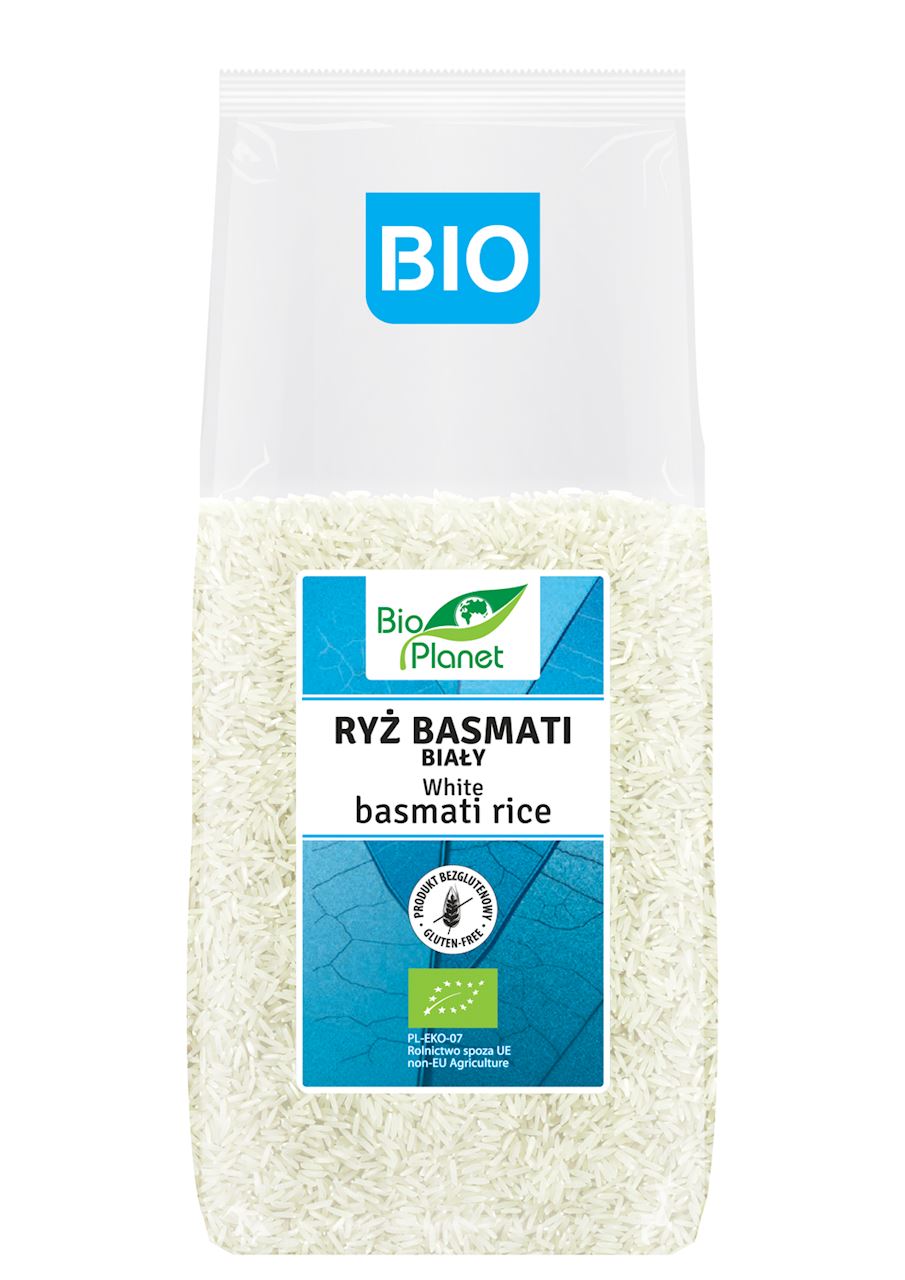 Ryż basmati biały bezglutenowy BIO