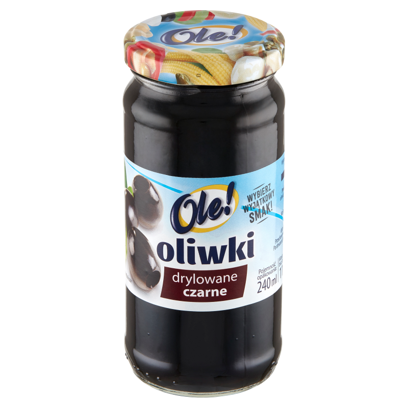 Oliwki drylowane czarne