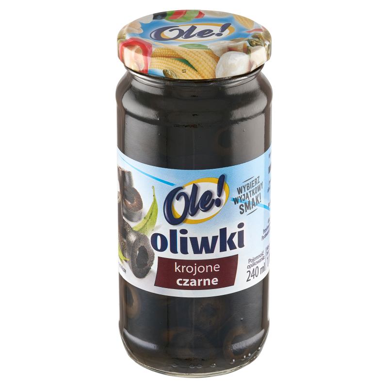 Oliwki krojone czarne