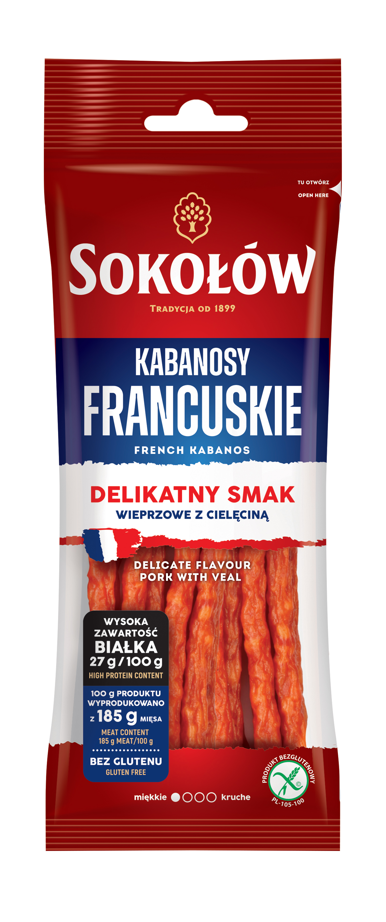 Kabanosy francuskie