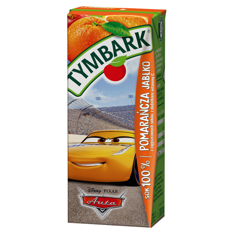 Sok 100% Pomarańcza - jabłko bez cukru
