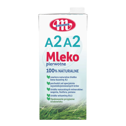 Mleko UHT pierwotne A2A2 3,8%