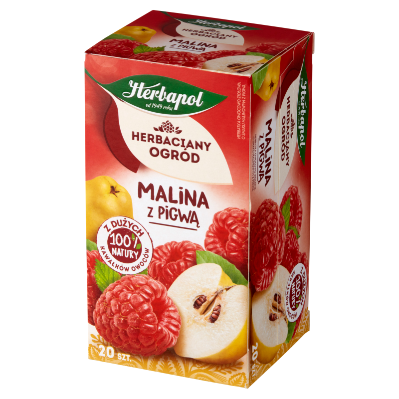 Herbatka owocowo-ziołowa Malina z pigwą 20 torebek
