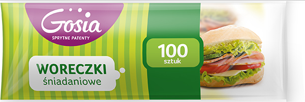 Woreczki śniadaniowe rolka 100 szt.