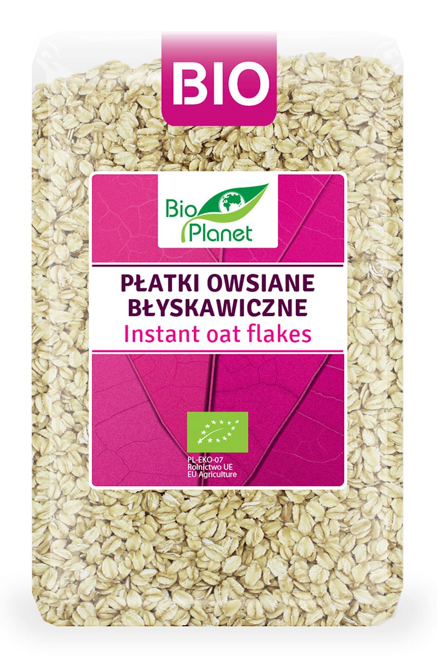 Płatki owsiane błyskawiczne BIO