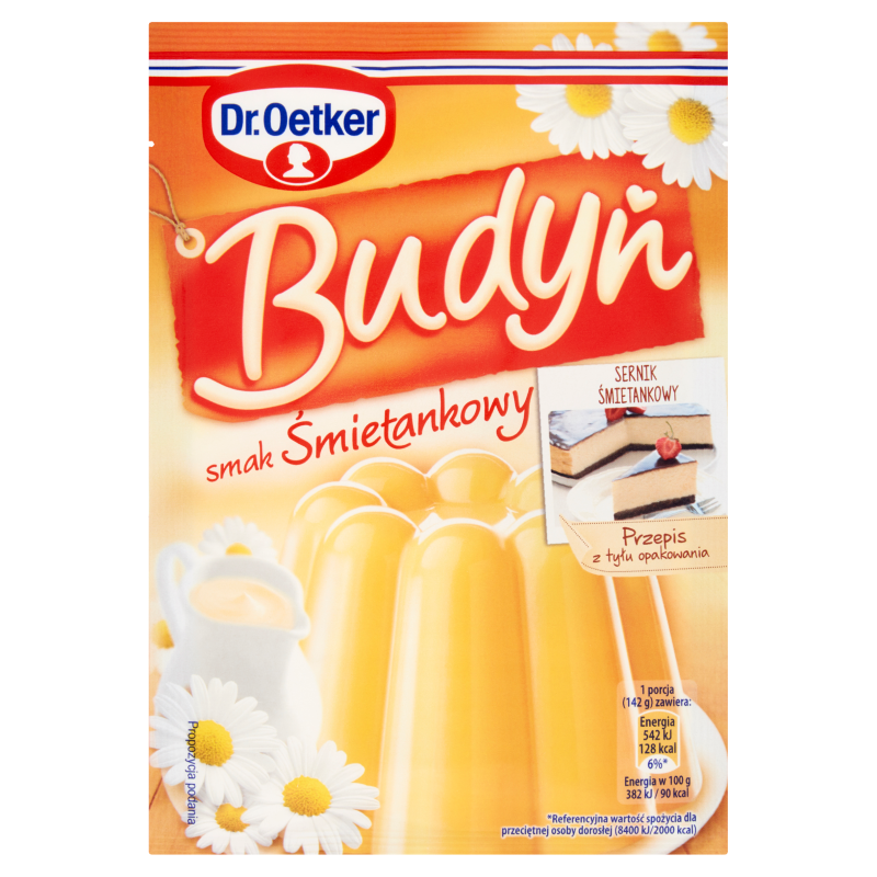 Budyń o smaku śmietankowym