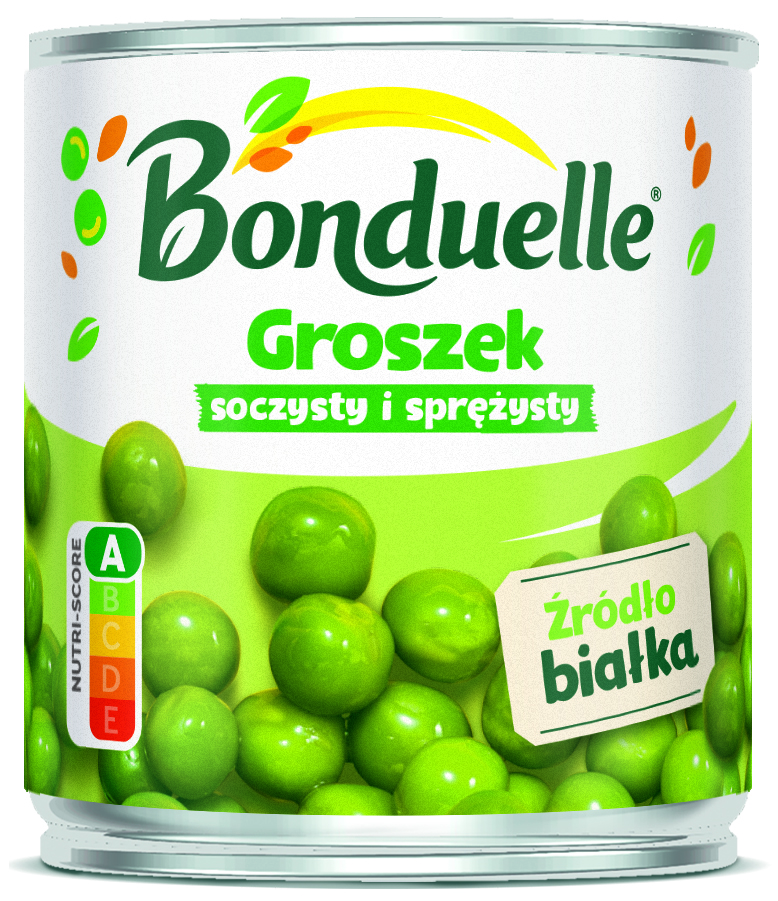 Groszek konserwowy (soczysty i sprężysty)