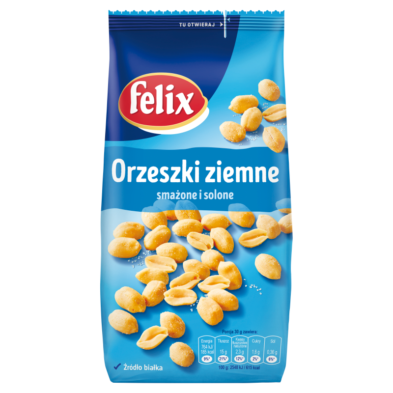 Orzeszki ziemne solone