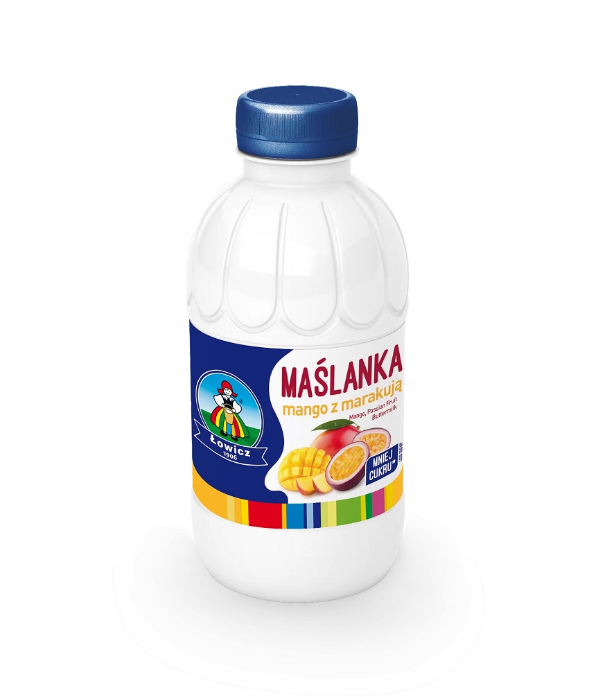 Maślanka mango z marakują