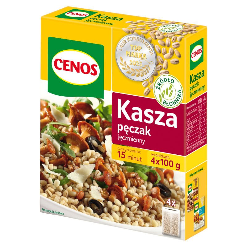 Kasza pęczak jęczmienny (4x100g)