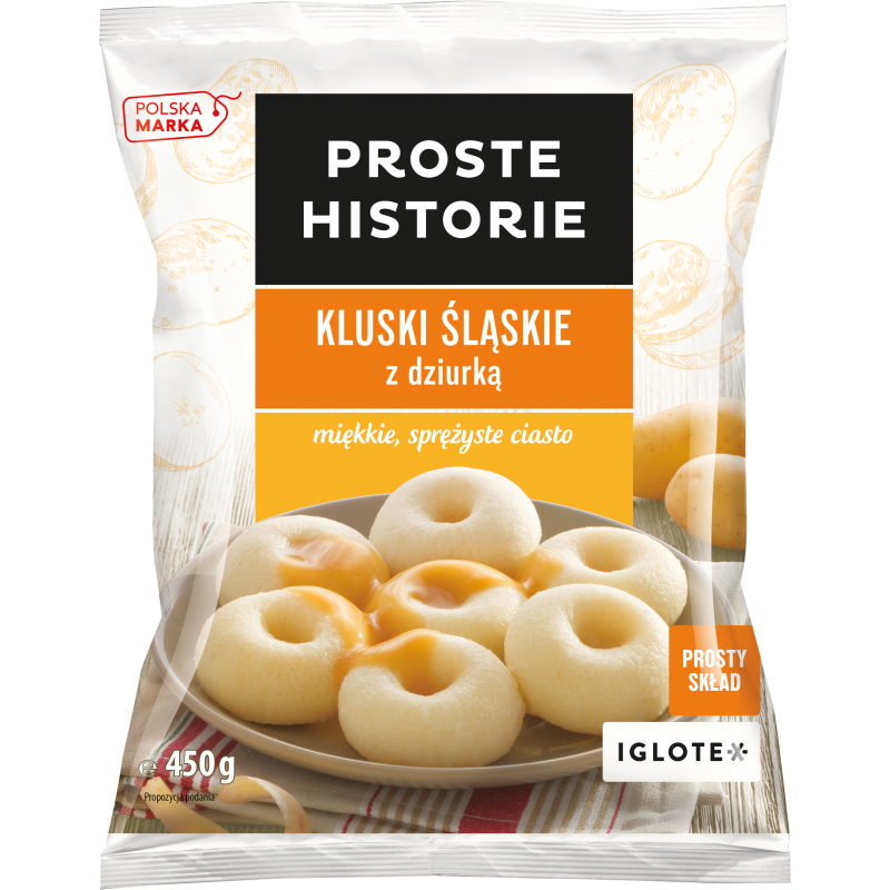 Kluski śląskie z dziurką