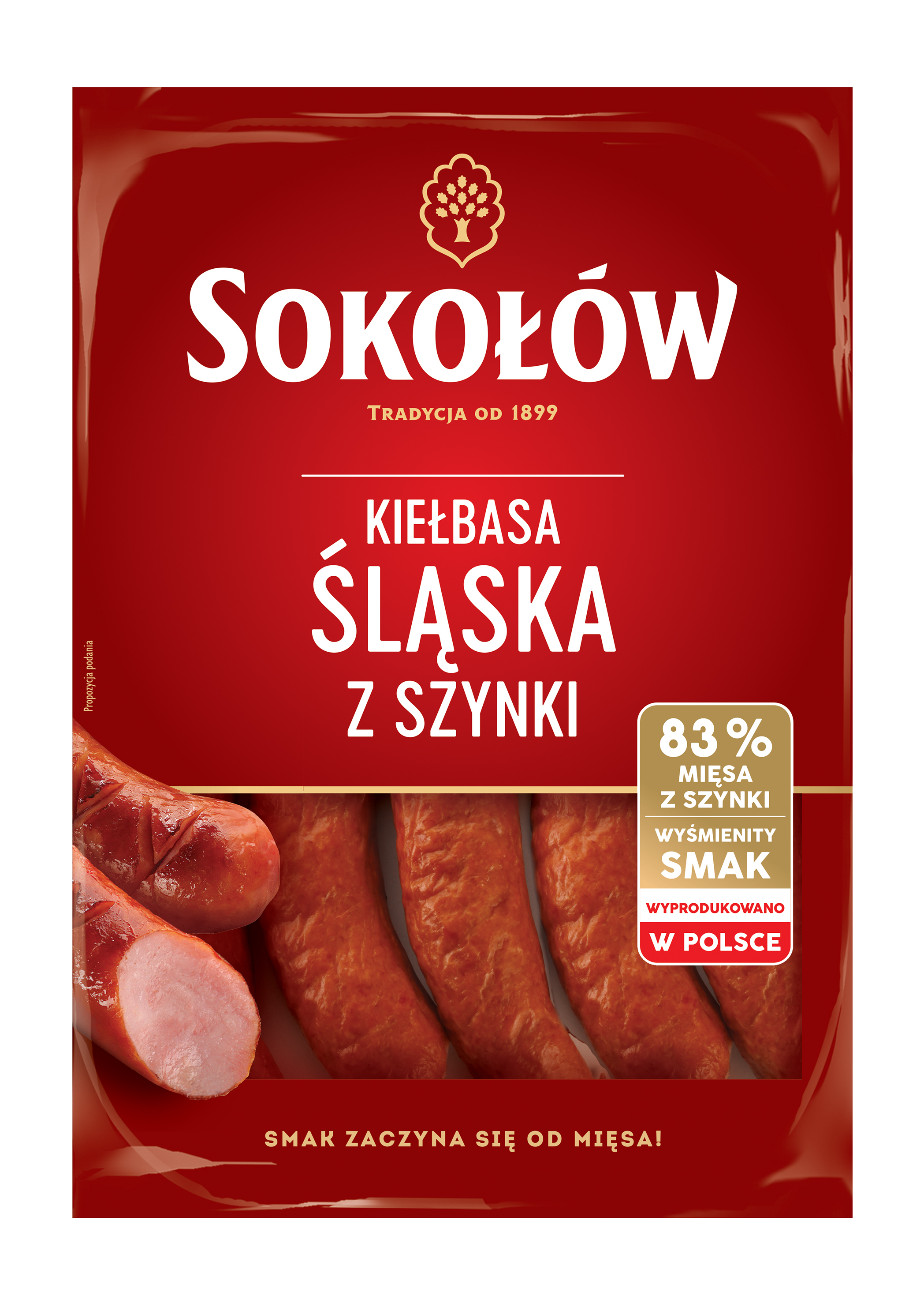 Kiełbasa śląska z szynki