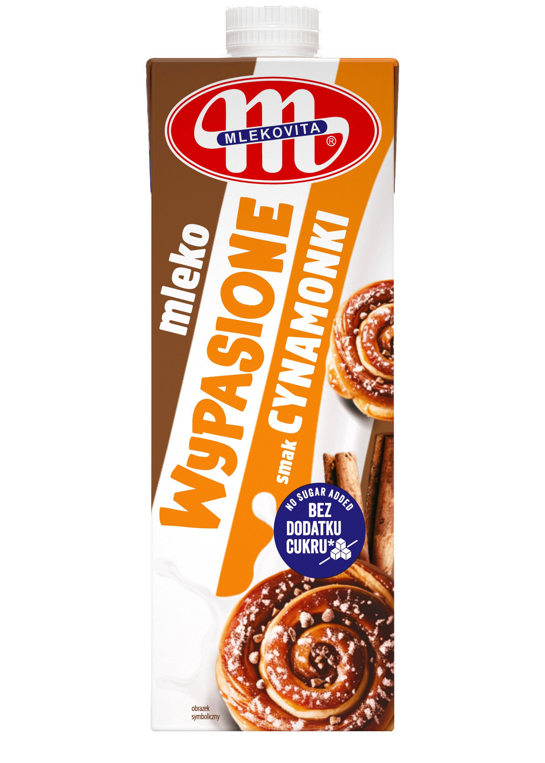 Mleko UHT o smaku cynamonki