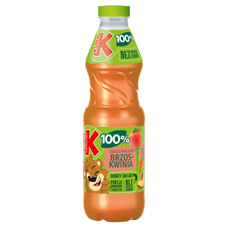 Sok 100% brzoskwinia marchew jabłko