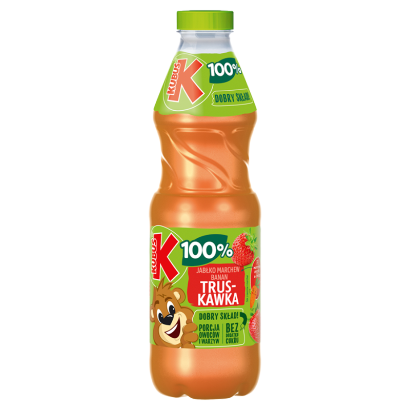 Sok 100% jabłko marchew banan truskawka
