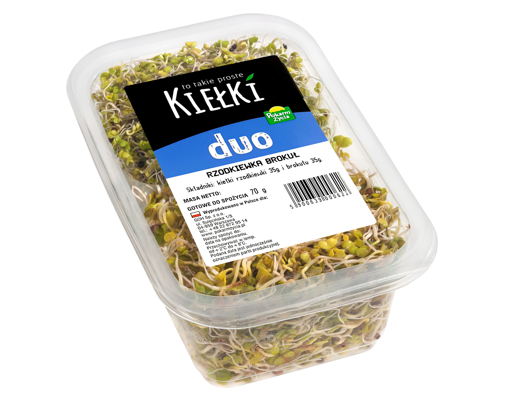 Kiełki DUO - Rzodkiewka i Brokuł