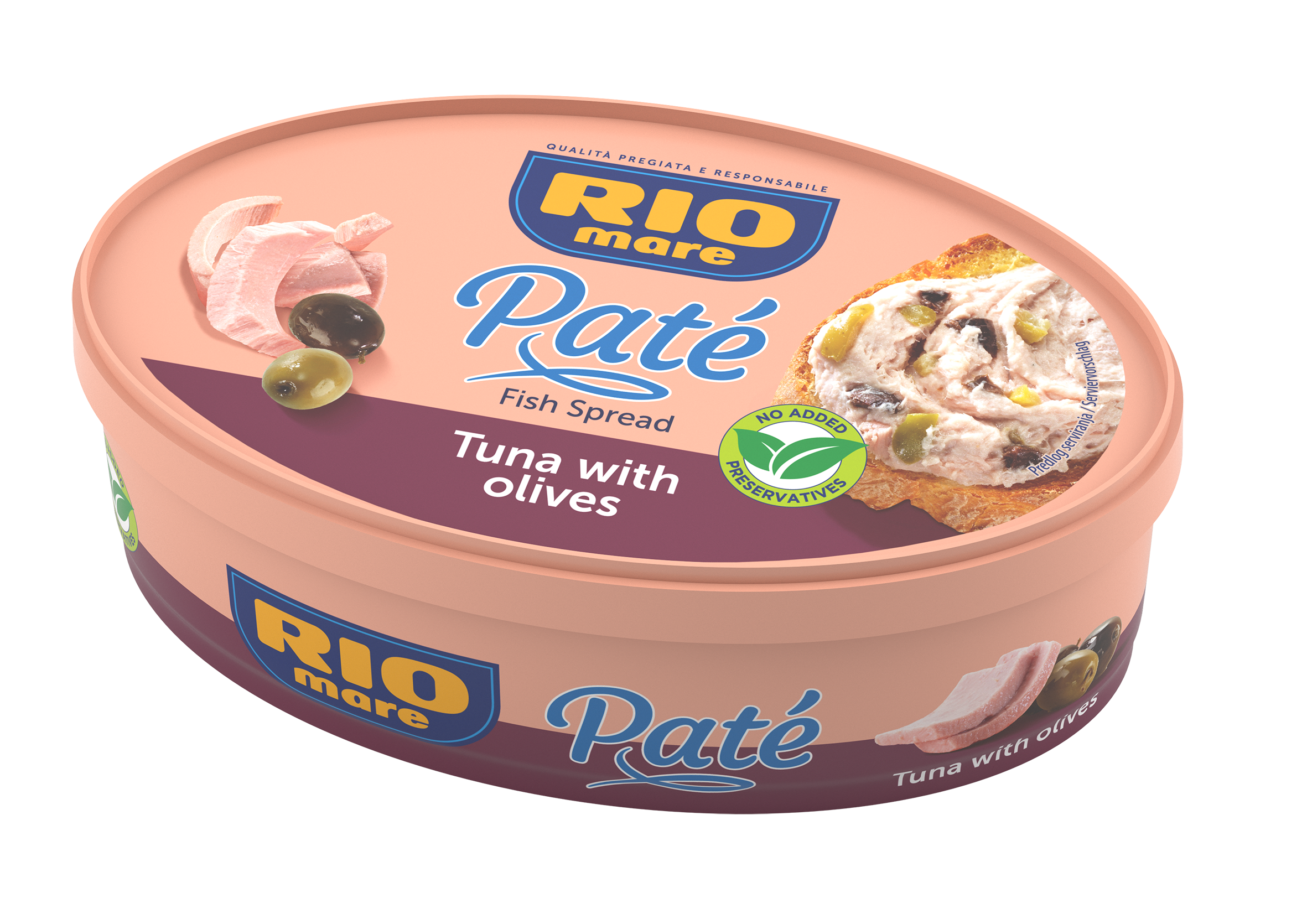 Pasztet z tuńczyka z oliwkami