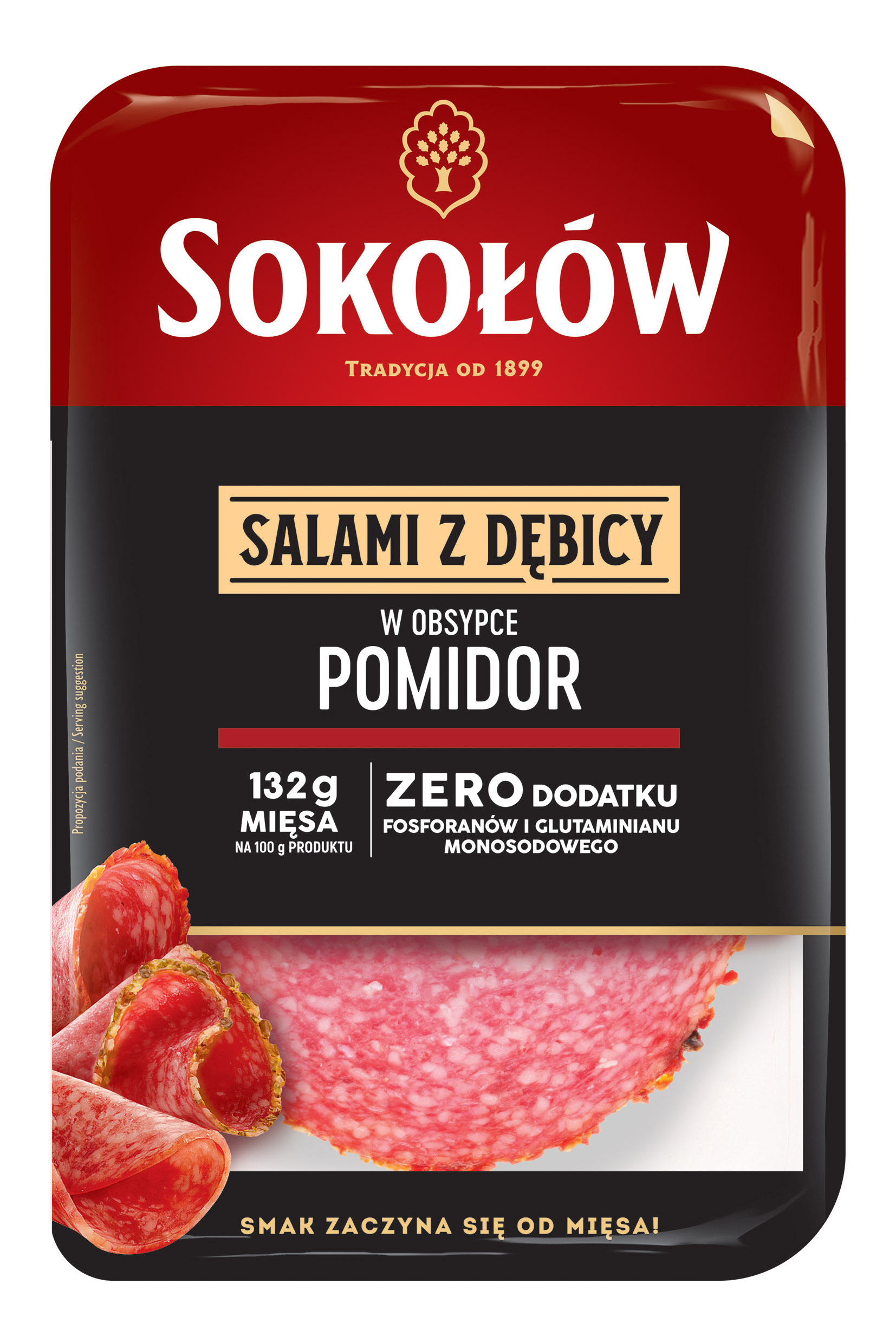 Salami w obsypce pomidorowej