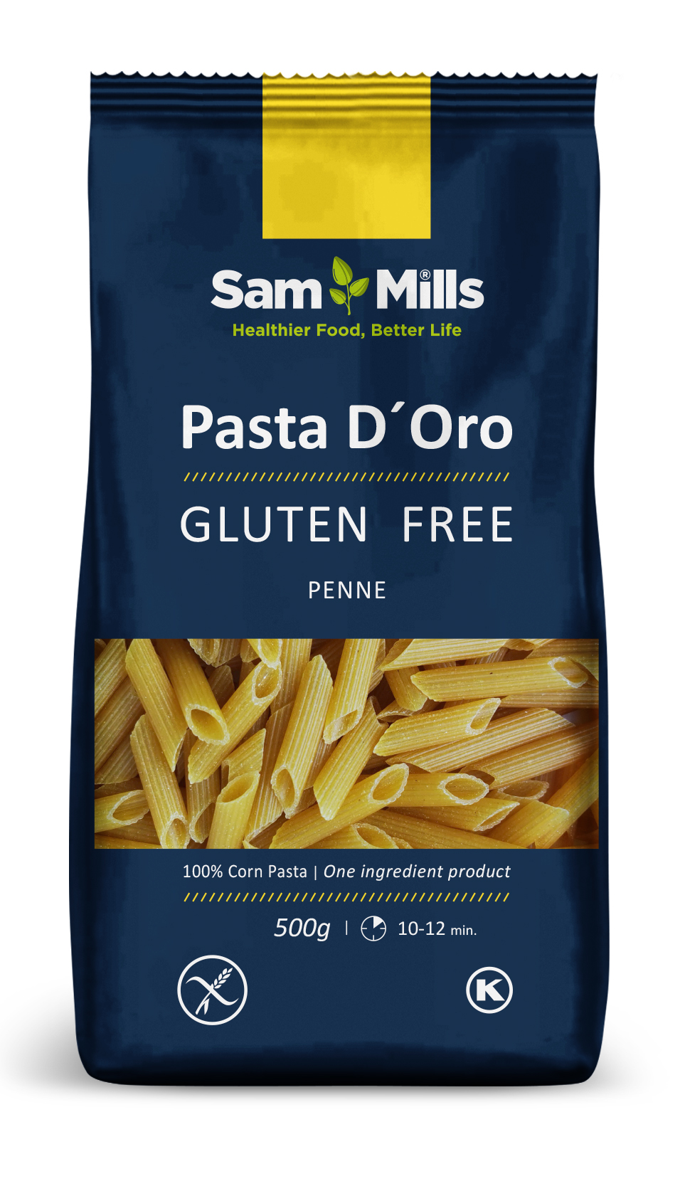 Makaron penne (rurka skośna) bezglutenowy
