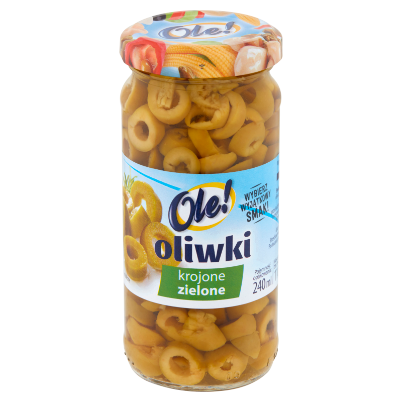 Oliwki krojone zielone
