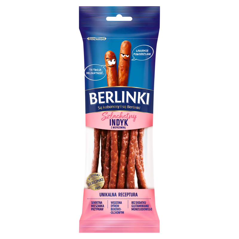 Kabanosy Berlinki Indyk