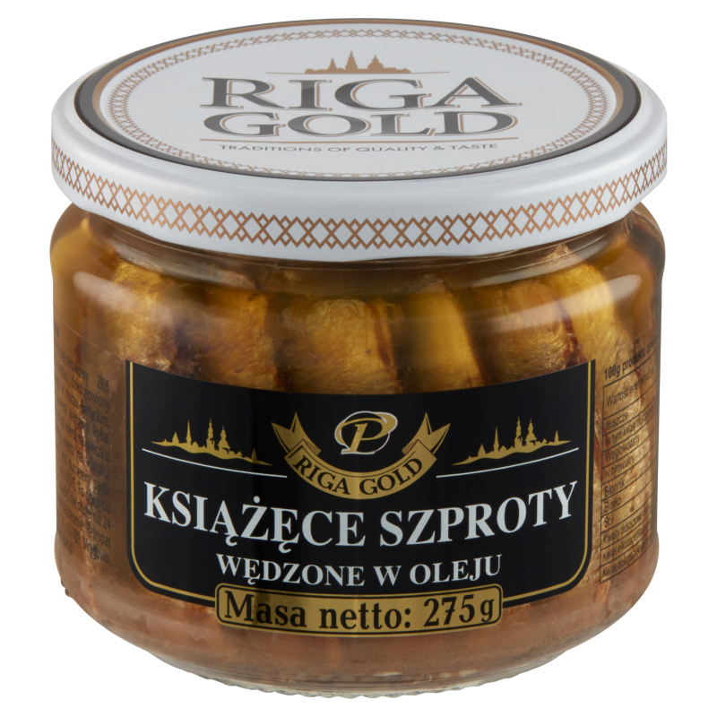 Szproty wędzone w oleju