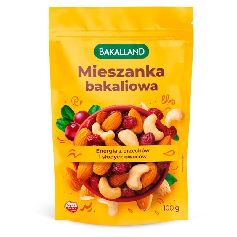 Mieszanka bakaliowa żurawina nerkowiec migdał